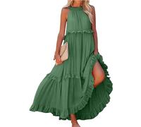 Générique Mi Longue Trapeze Summer Soirée Pas Cher Habillée Bapteme Vente Flash du Jour, Cache Le Ventre Coeur Glamour Ete Empire Dress Dos Nu Robe de Cocktail Femme Mariage Robe Vintage Femme L