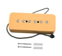 Générique Micro de Guitare électrique à Simple de Type Savon, Installation Facile, Matériau PP, Convient pour La Modification, Le Remplacement, Les, Cou Jaune
