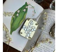 Générique Micro Flower Press,Mini Metal Flower Press,Handmade Pressed Plant Preservation Locket,DIY Pressed Flowers Plant Preservation Kit for Plants Arts Crafts Lovers