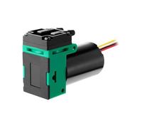 Générique Micro-pompe à vide 0,45-1,6 LPM, petite pompe à air sans balais CC, pompe d'aspiration, pompe à membrane sans huile, analyse d'échantillonnage de gaz(24V G2BL2468S)