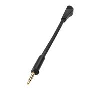 Générique Microphone 3, 5 mm pour écouteurs Réduction du Bruit intégrée Captures claires Conception réglable à 360 Remplacement du de Remplacement pour Les Casques