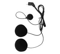 Générique Microphone Casque Moto,Microphone & Interphone Intégré | Système Audio Anti-Bruit 10 Broches Étanche pour Femmes Hommes Adolescents Adultes Vélo et Motocyclisme