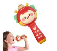 Générique Microphone Jouet | Machine À Chanter Dessin Animé - Microphone Mignon Enfant,pour Les Garçons Et Les Tout-Petits Fête Anniversaire Espace Jeu École Spectacle Vacances Et Activité en Classe
