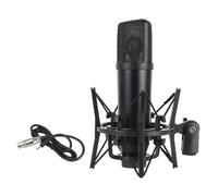 Générique Microphones à condensateur Professionnels pour Enregistrement en Studio avec diaphragme métallique pour des captures sonores claires Microphone à condensateur de qualité Diffusion