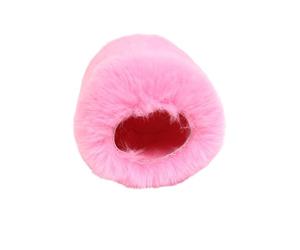 Générique Microphones de karaoké Portables, Pare-Brise Anti-Bruit pour Microphone MC52, expérience de Chant immersive, Filtre en Peluche Artificielle pour Microphone
