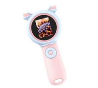 Générique Microscope d ' Apprentissage interactif pour avec écran et 8 Perles Lumineuses LED pour projets Scolaires, Recherche, Partage de Microscope à grossissement pour