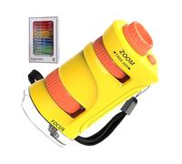 Générique Microscope pour - Jouet Microscope pour, Microscopes pour, Kit D'expérimentation Scientifique Éducative, Outil De Découverte Portable, Loupe Zoom 80X avec 12 Diapositives Prépa