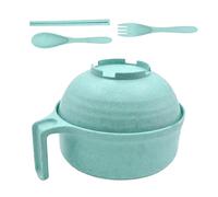 Générique Microwave Noodle Cooker, Portable Noodle Bowl, 8 Inches Pasta Cooker with Lid, Dishwasher Safe Cooking Bowl, Kitchen Accessories with Easy Use, Perfect for Quick Meals Instant Cooking