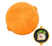 Générique Microwave Sandwich Baking Tray | Quick-Heat Round Pizza Tray | Microwave Sandwich Pan,for Oven Kitchen School DormPizza Pancake Breakfast Cooking