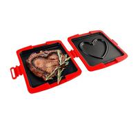 Générique Microwave Sandwich Maker - Non Stick Foldable Griddle Pan | Microwave Grill Pan | for Traveling Office Dorm Home Apartment Kitchen Restaurant