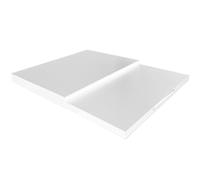 Générique Microwave Stand, Rice Cooker Shelf, Oven Organizer, Pull-Out Storage Design, Space-Saving Counter Rack, Ideal for Kitchen Home Hotel, 18.5x14.17x1.57 inches, White, Black, 1 Piece