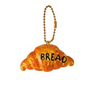 Générique Mignon de bande dessinée simulé alimentaire pendentif porte-clés mignon créatif drôle chocolat oeuf pain sac à dos pendentif accessoires cadeaux