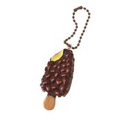 Générique Mignon de bande dessinée simulé alimentaire pendentif porte-clés mignon créatif drôle chocolat oeuf pain sac à dos pendentif accessoires cadeaux