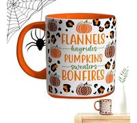 Générique Mignon de mignonne - tasse de café de 400 ml, buvesse de saison d'automne | décoration de Thanky Thanky Spooky Adorable boisson chaude pour les adultes Femme Fall Kitchen Office Par