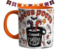 Générique Mignon de mignonne - tasse de café de 400 ml, buvesse de saison d'automne | décoration de Thanky Thanky Spooky Adorable boisson chaude pour les adultes Femme Fall Kitchen Office Par