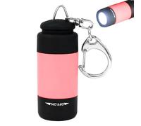 Générique Min-i Lampe De Poche LED - Lampe De Poche Porte-clés Rechargeable Par USB, Petite Lampe De Poche Pour -ts À Lumière Forte, Lampe De Poche Portable Étanche Pour Le Camping - Rouge