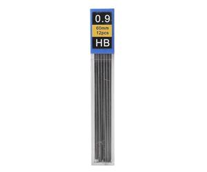 Générique Mine de crayon mécanique-recharges de mines de remplacement de boîte de 12 pièces 0.3mm 0.6mm 0.9mm, noyau de crayons automatique résistant à la rupture lisse,