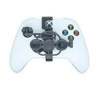 Générique Mini 3D printing Steering Wheel for Xbox Series S/X Game Controller Auxiliary Racing Steering Wheel Replacement Accessories (Gray)