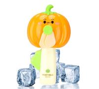 Générique Mini Air Blower, Cute Cartoon Ventilator, Hand Operated Fan, Vibrant Push Powered Cooling Tool Compact Refresh Device for Usage Boys Girls Kids Teen Daughter Outdoor Activities Travel