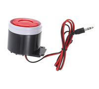 Générique Mini-Alarme Filaire avec Sirène Puissante et Stroboscopique Avertisseur Sonore Compact pour Maison et Bureau Système d'Alarme d'urgence Industriel Facile à Utiliser