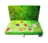 Générique Mini Animaux 24 Miniatures Éducatives Jungle Cadeaux Fêtes