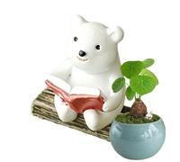 Générique Mini Aquarium Animals - Waterproof Cute Tiny Resin Tank Decorations | Detailed Mini Figures for Fish Tank, Reptile, Shrimp, Axolotl, Gecko Frog, Snake Habitat Or Decor