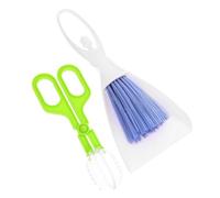 Générique Mini Balayette Portable 3pcs en Abs Pelle à Déjections pour Reptiles et Hamsters, Outil de Nettoyage Pratique pour Petits Animaux, Gardant Mains Propres