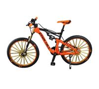 Générique Mini Bike Ornament Toy - 1:10 Alloy Model | Mountain Bike Cake Home Decor Crafts | Birthday Gift for Boys Girls Collectible Tabletop Cycling Decoration Simulation Model
