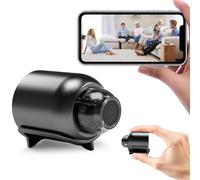 Générique Mini Caméra 1080P HD, WiFi sans Fil intérieur/extérieur, caméra de sécurité avec Vision Nocturne, Micro caméra avec détection de Mouvement pour la Surveillance de la Maison.