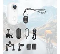 Générique Mini Camera 4K, POV Camera, The Snap Cam, 4S Body Cameras, HD 1080p/4K Mini Wearable Body Adventure Action Cameras with Audio, Video, for Cycling & Outdoors Activities (White 4K,128G)
