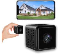 Générique Mini caméra WiFi 1080p,Appareil Photo Portable pour bébé,Caméra WiFi intérieure,Caméra cachée,Nuage de détection de Vision Nocturne de Batterie intégrée,Caméra intérieure (123) (M)