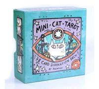 Générique Mini Chat Tarot Carte Destin Divination prophétie Carte Famille fête Jeu Jouet Tarot 78 Carte Deck Guide Mini Cat Tarot
