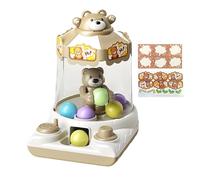 Générique Mini Claw Machine - Fun Gashapon Prize Dispenser, Portable Small arcaade Game Toys, Electronic Interactive Grabber Gadgets, Desktop Gachapon Vending Kits - for Kids Birthday Party Christmas