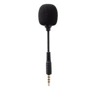 Générique Mini Condenser Microphone, 360 Degree Bent Voice Miccs | Flexible 360° Bent Design, Clear Sound Pickup, Compact Audio Recording Miccs for Desktop, Computer and Voice Use