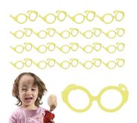 Générique Mini Doll Glasses - 4x3x3cm PP Lensless Eyeglasses | Dolls Eyewear For Doll Accessories, Mini Figure Decoration, Toy Photography Props, DIY Crafts, Accessories And Collectible Display