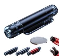 Générique Mini Emergency Car Escape Tool, 2-in-1 Emergency Window Breaker & Seatbelt Cutter, Automotive Safety Essentials, Car Window Breaker, Underwater Safety Hammer (Black,1 Pcs)