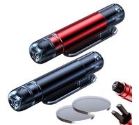 Générique Mini Emergency Car Escape Tool, 2-in-1 Emergency Window Breaker & Seatbelt Cutter, Automotive Safety Essentials, Car Window Breaker, Underwater Safety Hammer (Set C,2 Pcs)