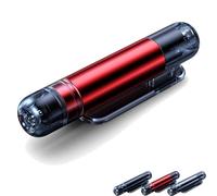 Générique Mini Emergency Car Escape Tool, 2-in-1 Spring-Loaded Car Window Breaker Seatbelt Cutter, Safety Emergency Escape Tools for Land Underwater (Red)