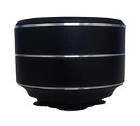 Générique Mini Enceinte Bluetooth à Conduction osseuse avec Ventouse, Transformez n'importe Quoi en Haut Parleur, Basse Stéréo Portable, Petit Haut Parleur sans Fil pour la Maison et Les (Noir)