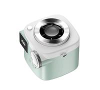 Générique Mini Fan Cooler Device - Camera Style 199 Speed Settings for Personal Use | Lightweight Portable Desktop with Handheld Fan, Ideal for Travel, Camping, Hiking, Gym, Beach, Dormitory