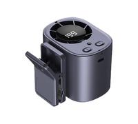 Générique Mini Fan | Digital Display Clip On Small Cooling | Portable Handheld Fan Travel Accessories | For Vehicle Automotive Office Outdoor Summer Beach Camping Picnic Fishing