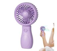 Générique Mini Fan Handheld - Low Noise 3 Speed Portable Desk Cooler