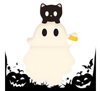 Générique Mini Figures, Ghost Smartphone Figurine, Peel-and-Stick Phone Decorations 0.98x0.59x1.38 inches, Cute Halloween-Themed Accessories Women and Men, Ideal for Crafting and Customizing Cases