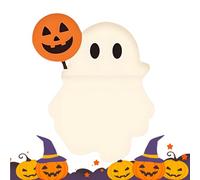 Générique Mini Figurines Mignonnes, 0,98x0.59x1.38 Pouces Accessoire pour Smartphone inspiré d'halloween, Halloween Mini Figure Peel et Stick Decorations for Phone Tablet Tabillons Tash Tableaux