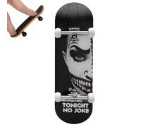 Générique Mini Finger Skateboard - 3,9 inches Ahorn Holzboard | 2.2cm Legierung Skateboard - Tragbares Kinder Spielzeug mit Kugellagerrädern für Geschicklichkeit, Koordination