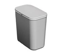Générique Mini Garbage Box - Wall Mounted Can for Bathroom | Odorproof Waste Container with Lid, Small Rubbish Holder for Dorm RV Kitchen Laundry Office Under Sink