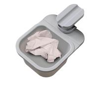 Générique Mini Garbage Can - Clip on Rotating Storage Table Decor, Mini Trash Can for Desk with 360-Degree Swivel, Space-Saving Waste Bin, Desktop Organizer for Kitchen Bathroom Counter Office