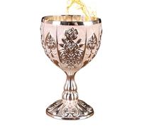 Générique Mini gobelet à vin, mini gobelet à calice,Verres à vin vintage en de zinc de 30 ml | Ornements rétro pour mariage au Bar à domicile, cadeau de, petite tasse à pour bière, Cocktail, whisky