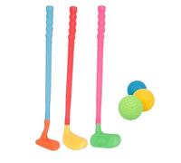 Générique Mini Golf Enfant - Set Club Portable, Activité Sportive Éducative, Pratique Précision, Développement Adresse Équilibre Extérieur Jardin Sécurisé, Initiation Swing Contrôle Balle Progression