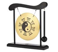 Générique Mini Gong de Bureau - Instruments de Percussion Gong en Laiton, Cloche de Bureau de méditation | Instruments de Percussion Gongs Japonais, décor pour la Maison, décoration